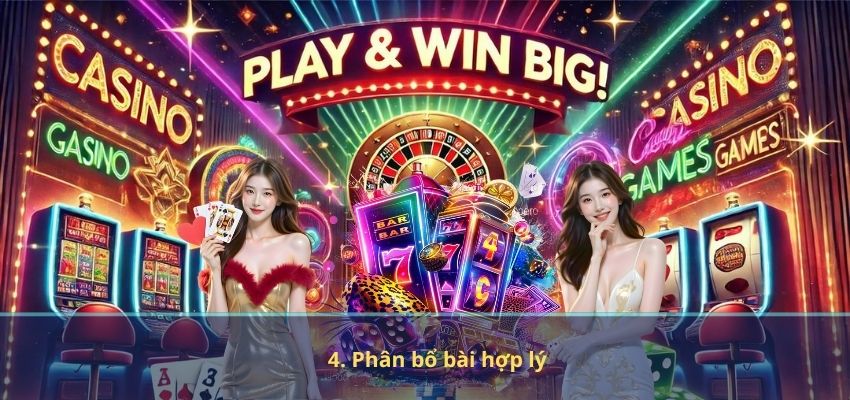 Cách Chơi Mậu Binh NEW88 Chuẩn Bài – Hướng Dẫn Chi Tiết Cho Người Mới 4. Phân bổ bài hợp lý
