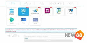 Hướng dẫn cách đổi tài khoản ngân hàng New88